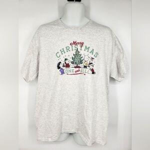 Collections Etc T Shirt Adult XL Merry Christmas One All Short Sleeve